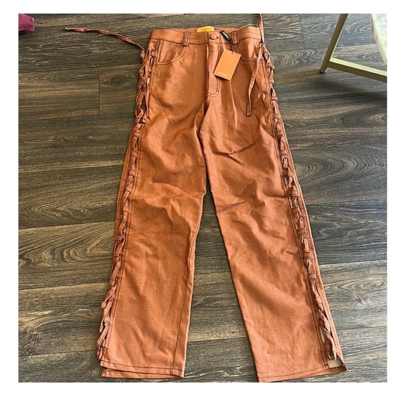 ‼️WOW‼️FUSION BY HYNDIA CALÇA SARJA CORDÃO SET‼️ NWT‼️ RARE‼️ - Picture 10 of 16